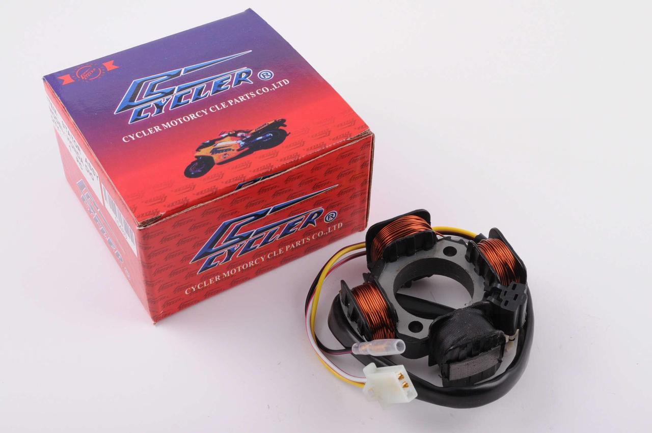 Статор генератора CYCLER Suzuki AD50 3+1 котушок (2329794909)