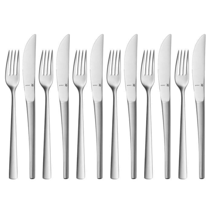 Набор столовых приборов WMF Corvo Cromargan protect® 12 для завтрака/десерта.