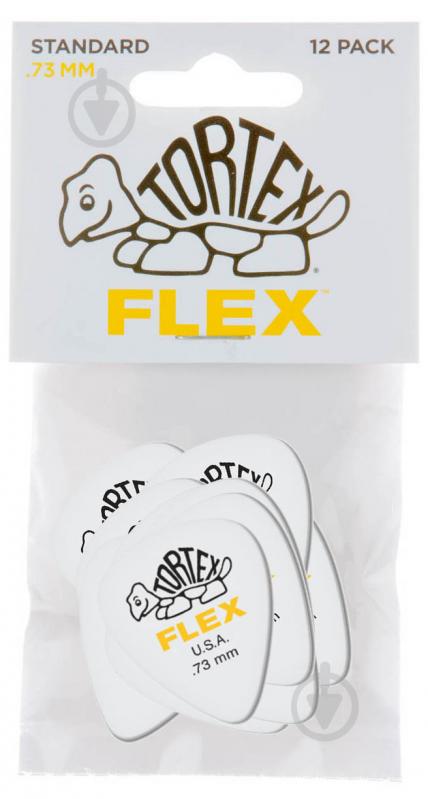 Медиаторы Dunlop 428P.73 Tortex Flex Standard Player's Pack 0.73 mm (12 шт.)