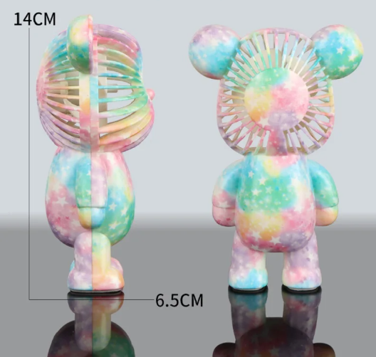 Вентиляторо ручний акумуляторний USB (108) - фото 4