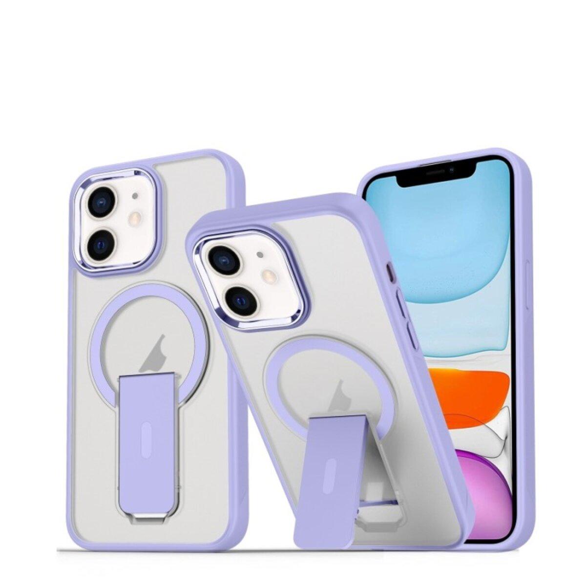 Протиударний чохол із підставкою Cosmic Magnetic Stand for Apple iPhone 11 Lavender