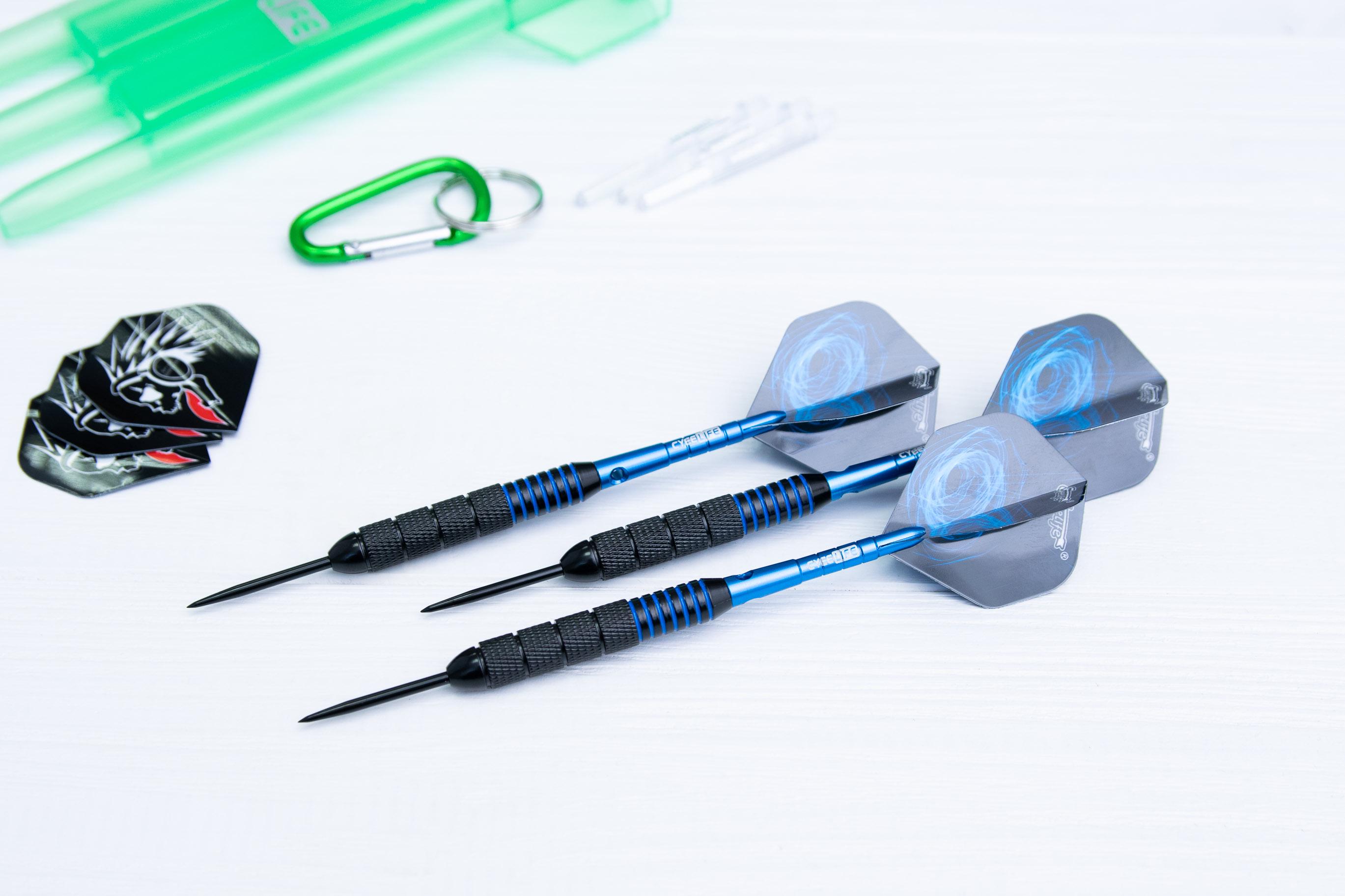 Дротики для дартс Cyee Life 25 г 3 шт. с боксом Синий - фото 3 Дротики для дартс Cyee Life 25 г 3 шт. с боксом Синий - фото 3