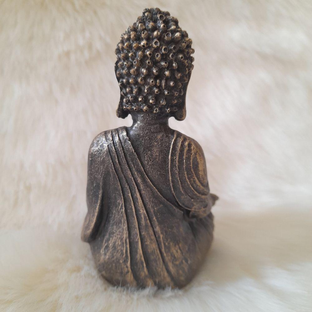 Підсвічник Гранд Презент Будда просить ПП702а 15х10х10 см Золотий - фото 4 Підсвічник Гранд Презент Будда просить ПП702а 15х10х10 см Золотий - фото 4