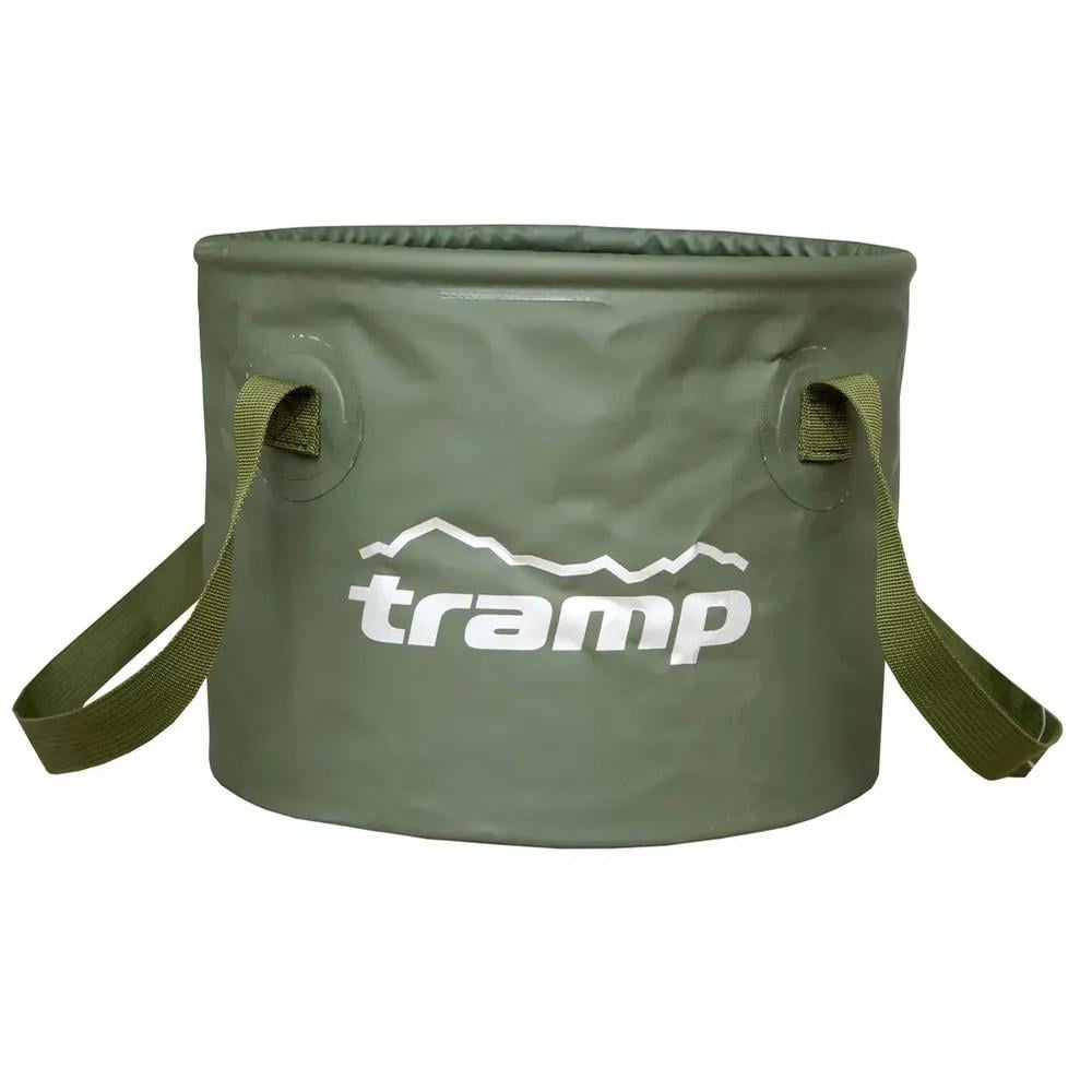 Складное ведро для рыбалки Tramp UTRC-071 ПВХ 12 л Olive (iz17224)