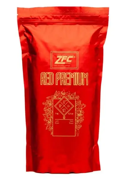 Кофе в зернах ZFC Red Premium 1 кг