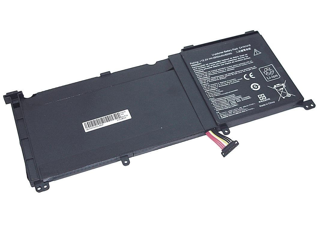Аккумулятор для ноутбука Asus C41N1416-4S1P ZenBook Pro UX501VW 15,2 V 3950 mAh Аккумулятор для ноутбука Asus C41N1416-4S1P ZenBook Pro UX501VW 15,2 V 3950 mAh