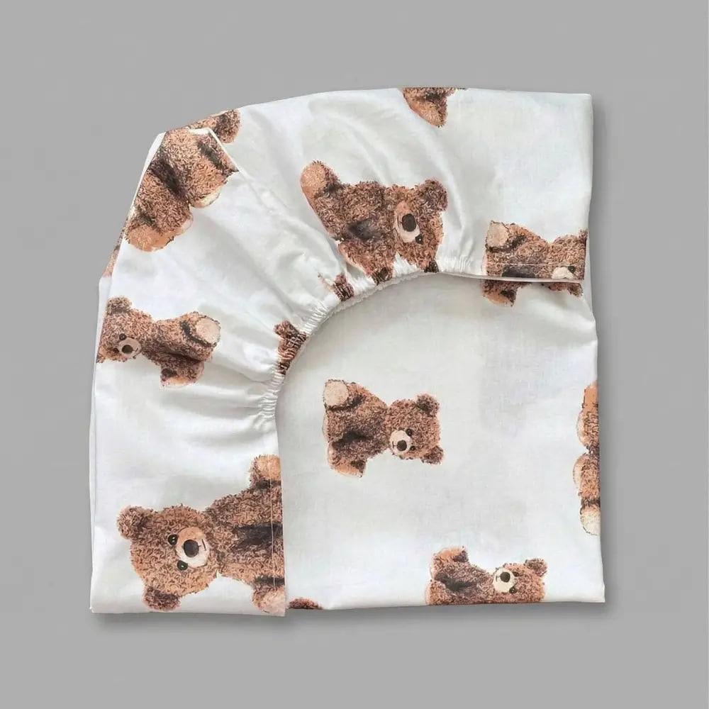 Простыня детская BST Bear на резинке 120х60 см (2829152528)