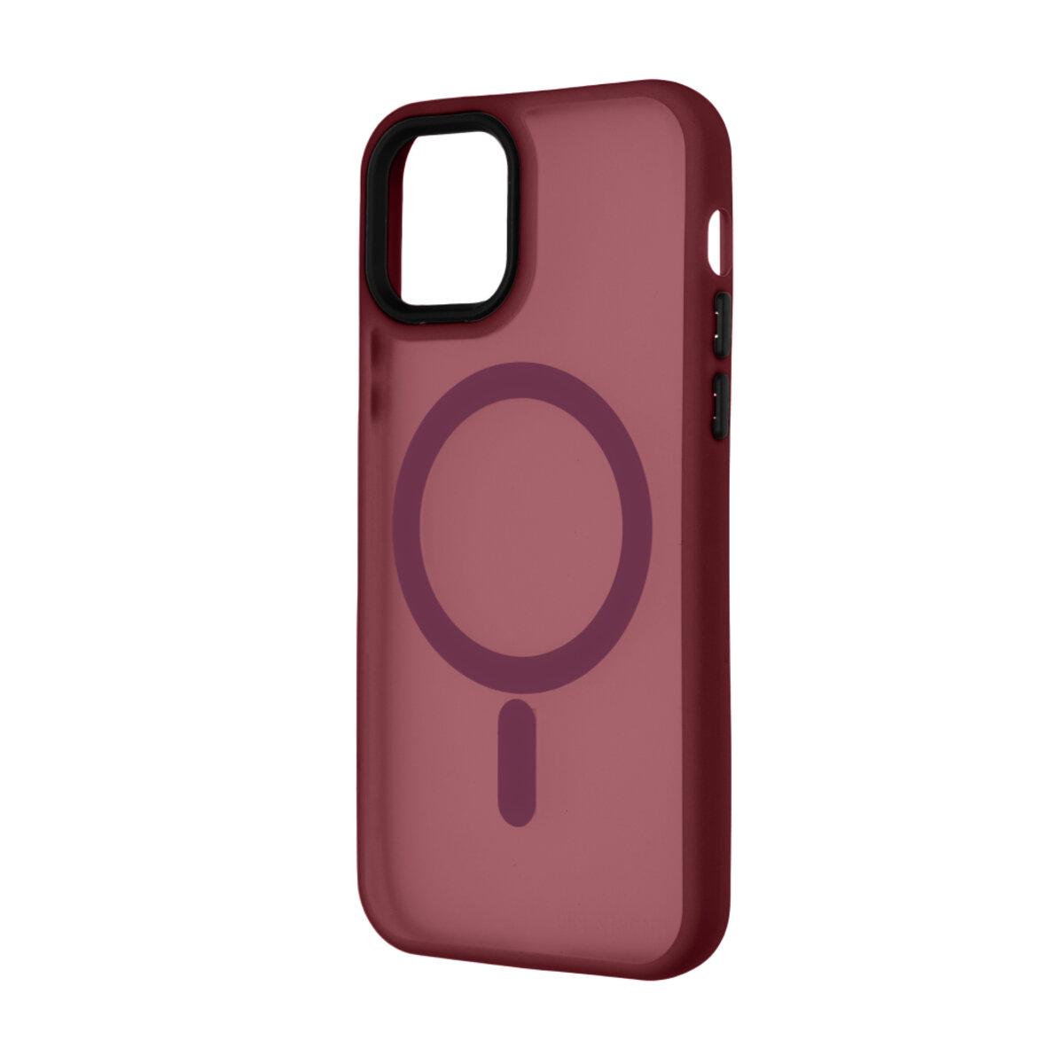 Противоударный чехол для Apple iPhone 12 Pro Cosmic Magnetic Color HQ / Red