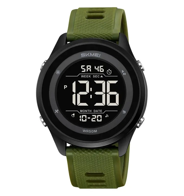 Наручний годинник Skmei 2498PAGBK Army Green/Black Наручний годинник Skmei 2498PAGBK Army Green/Black