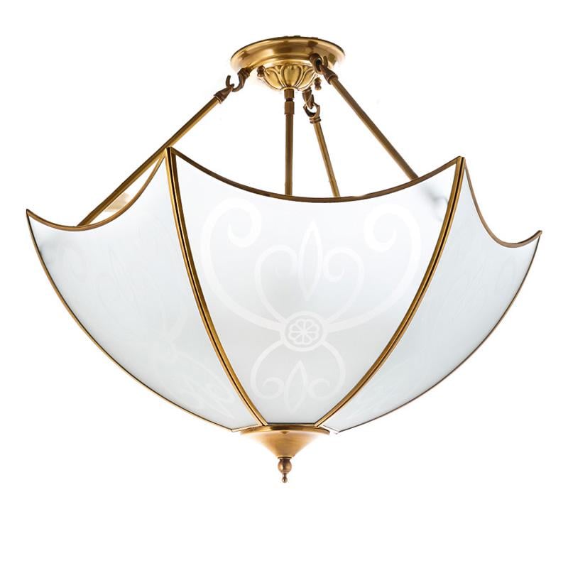 Люстра подвесная Light House ES-15447/4 на четыре лампы Бронза