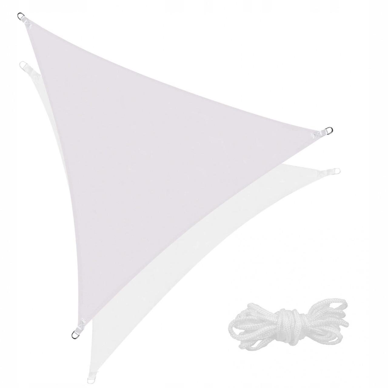 Тент-парус теневой Springos SN1017 3x3x3 м Light Grey