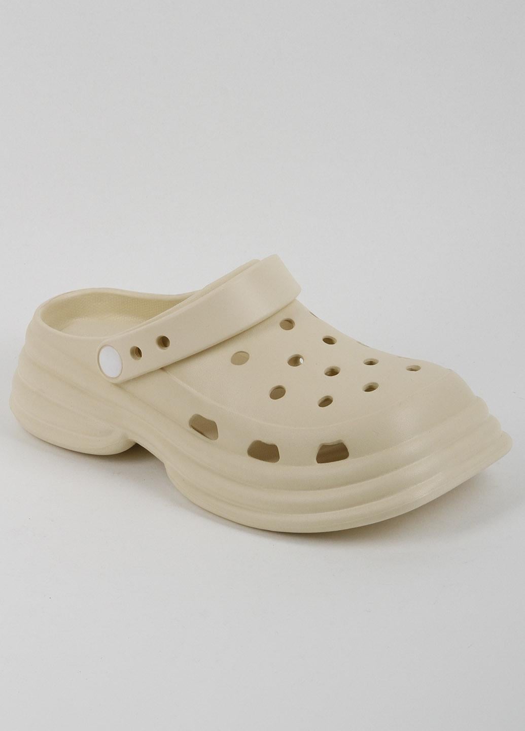 Кроксы женские Stilli YY01-3 339730 р. 35-36 Бежевый