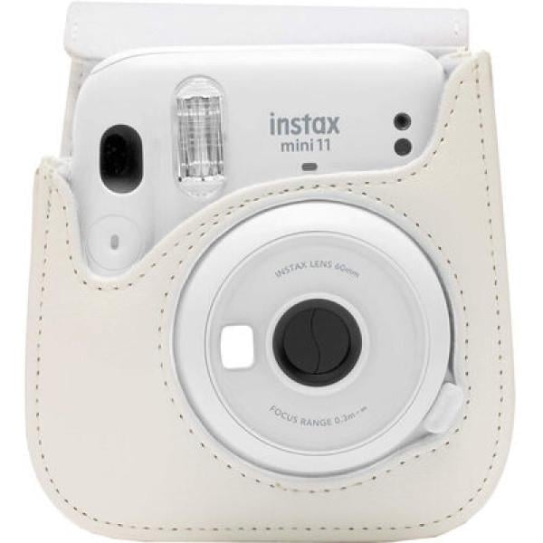 Комплект Камера моментальной печати Fujifilm Instax Mini 11 White + Чехол + Фотопленка 10 шт.