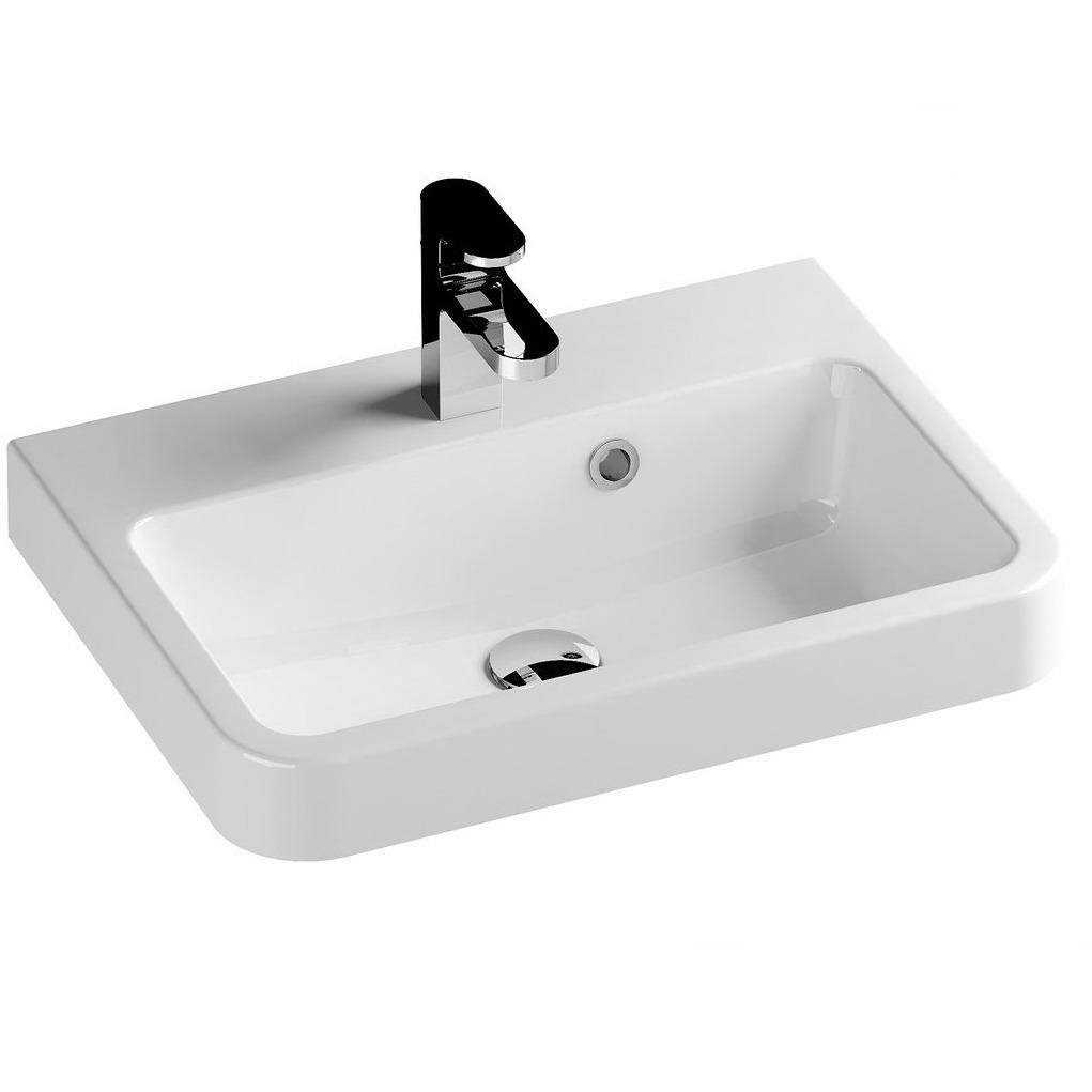 Умывальник подвесной Ravak BeHappy II XJA01155000 550x400x140 мм Белый (85640)