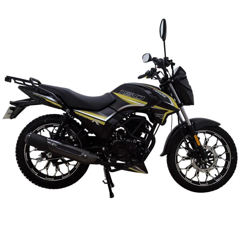 Мотоцикл Spark SP150R-12S Жовтий