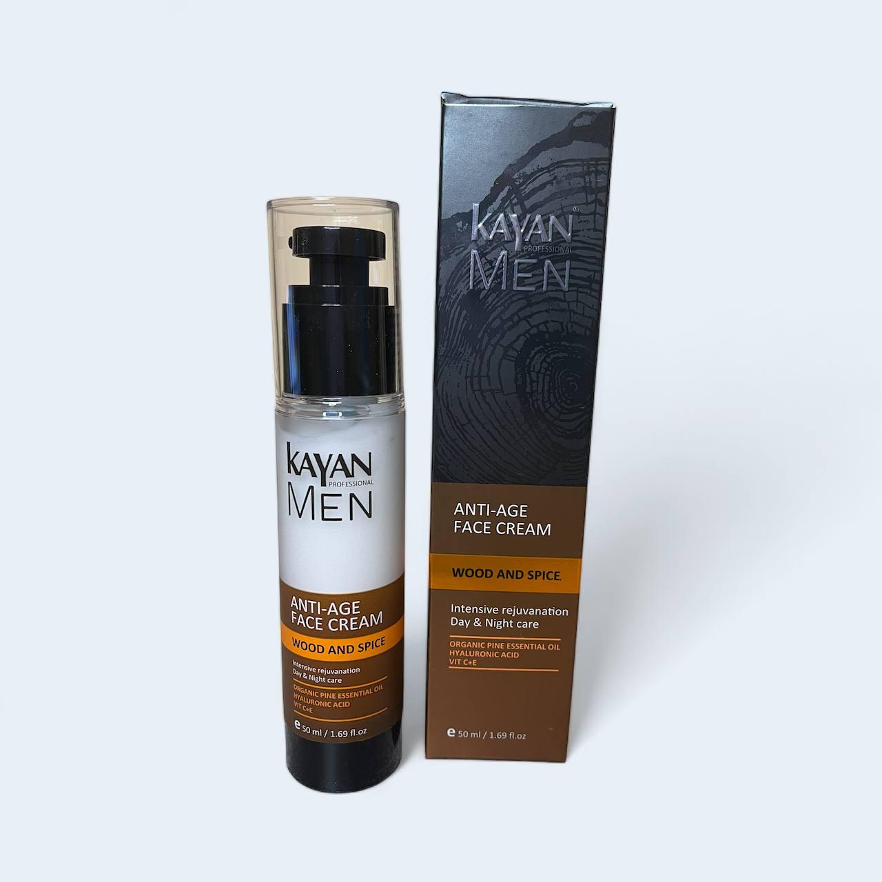 Крем мужской Kayan Professional Men Anti-Age Face Cream антивозрастной 50 мл (OT0036)