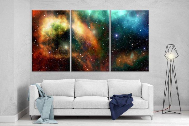 Картина модульная на холсте DK Галактика 159x99 см (XL36)