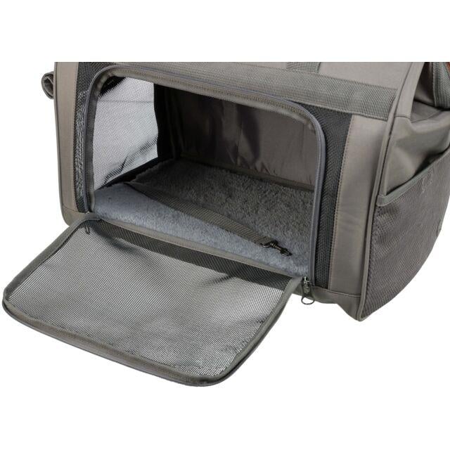 Сумка-переноска Trixie Finlay для собак Черный/Серый (TX-28909) - фото 4 Сумка-переноска Trixie Finlay для собак Черный/Серый (TX-28909) - фото 4