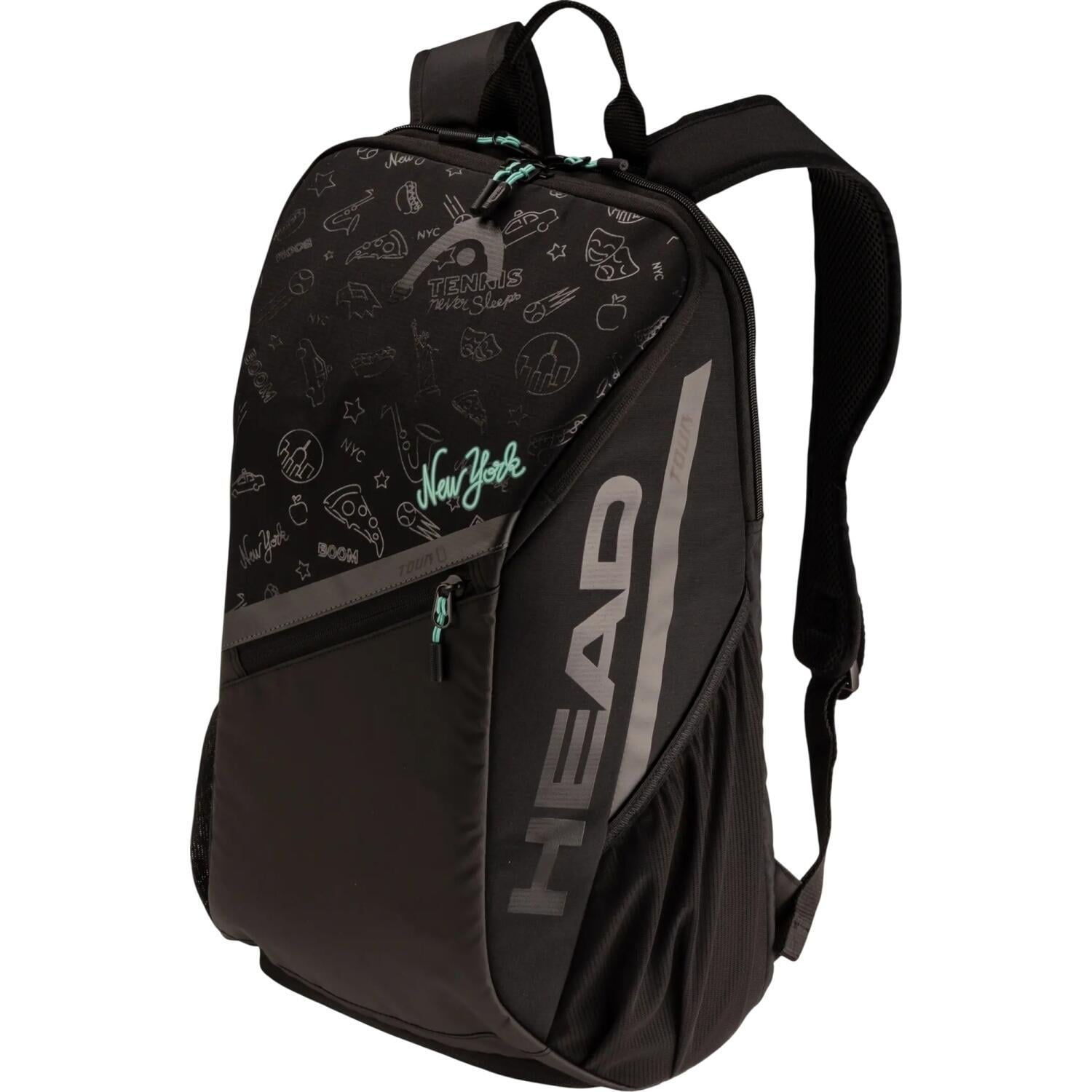 Рюкзак Head TOUR BACKPACK NEON 25L Черный (261965)