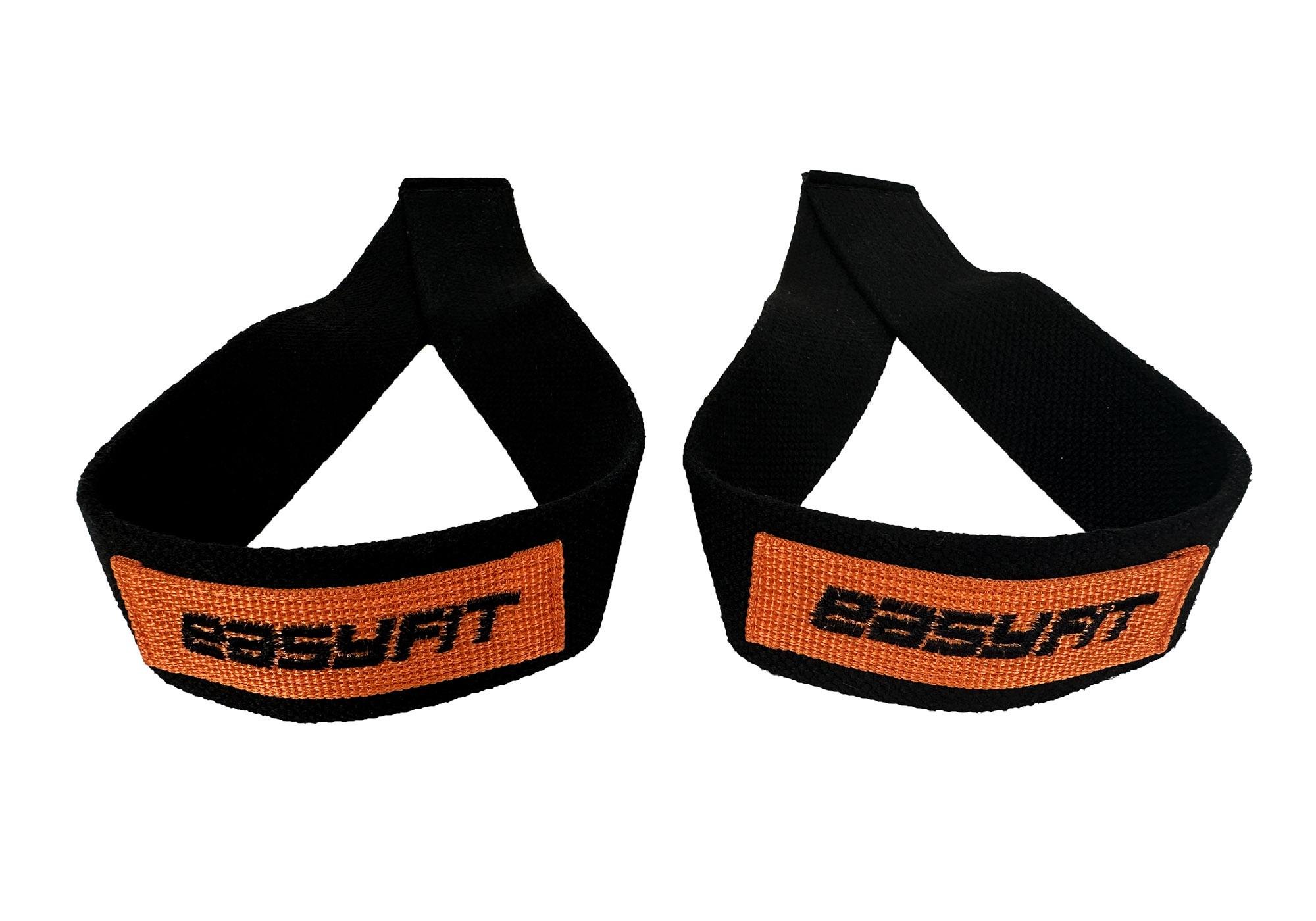 Атлетические лямки EasyFit Delta для становой тяги Черный (EF-0040) - фото 1 Атлетические лямки EasyFit Delta для становой тяги Черный (EF-0040) - фото 1