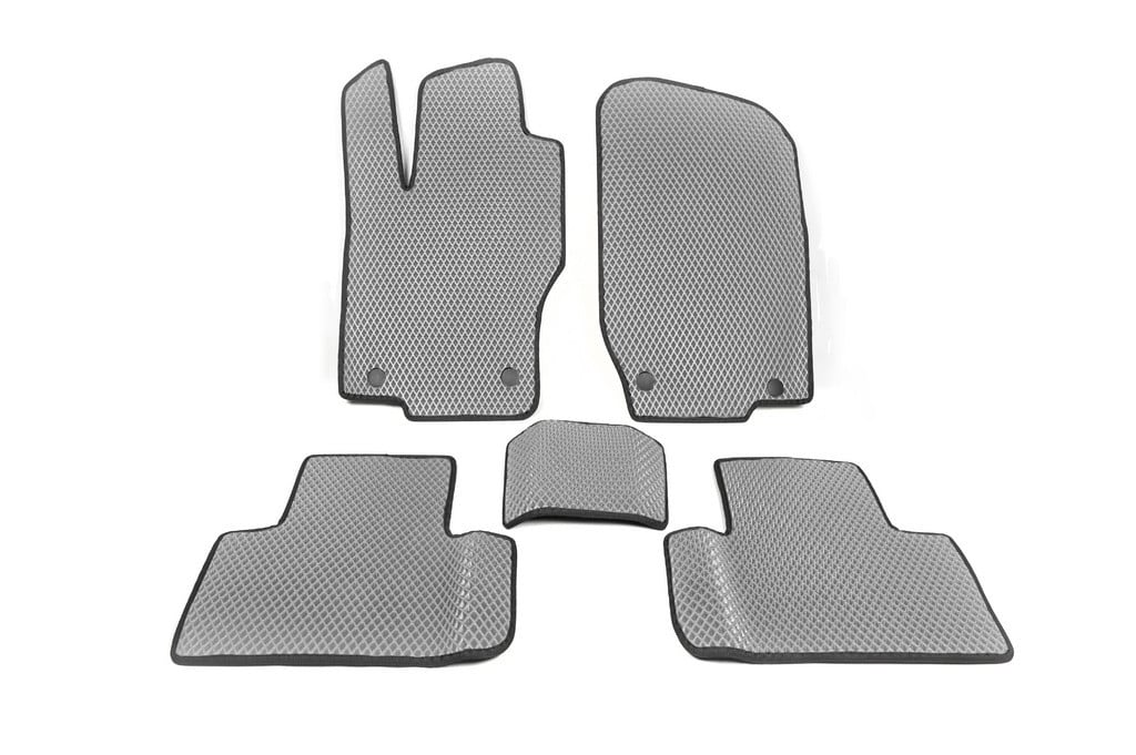 Автоковрики Digital Designs Mercedes-Benz GL-Klasse X164 2006-2012 5 шт. Серый (1528758213)