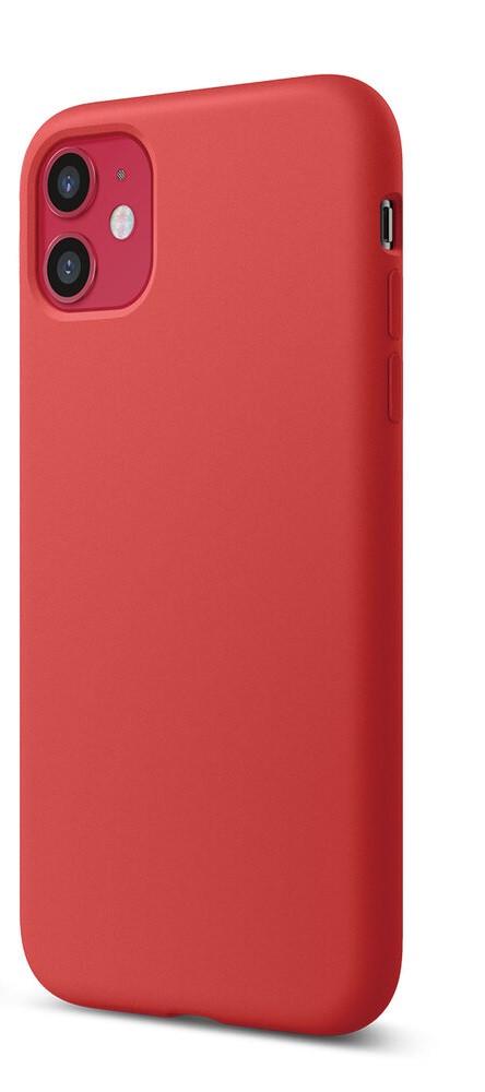 Чехол-накладка Apple Silicone Case for iPhone 11, Red (HC) (A)