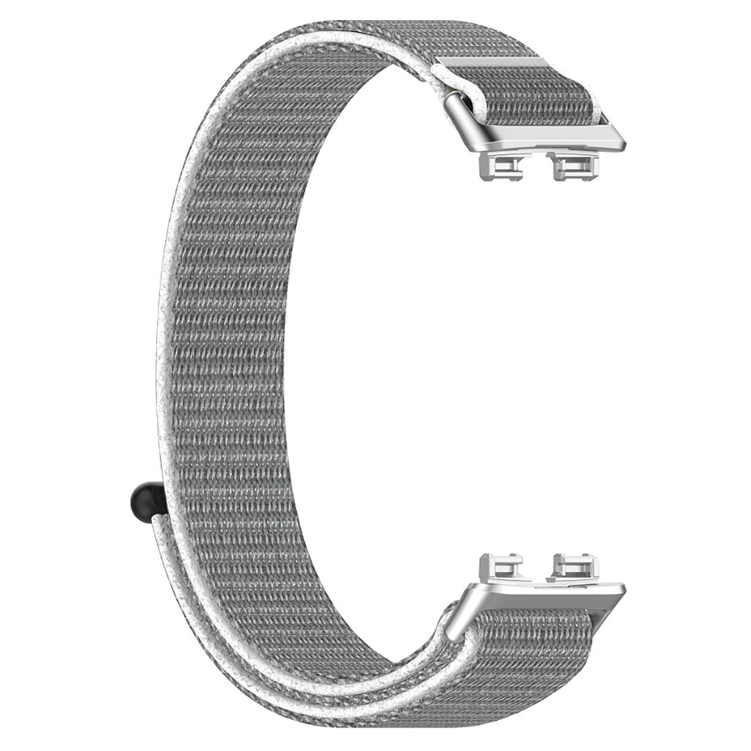 Ремешок нейлоновый Soft HMU для Huawei Band 9 KIM-B19 Gray (ECR_8952) - фото 1