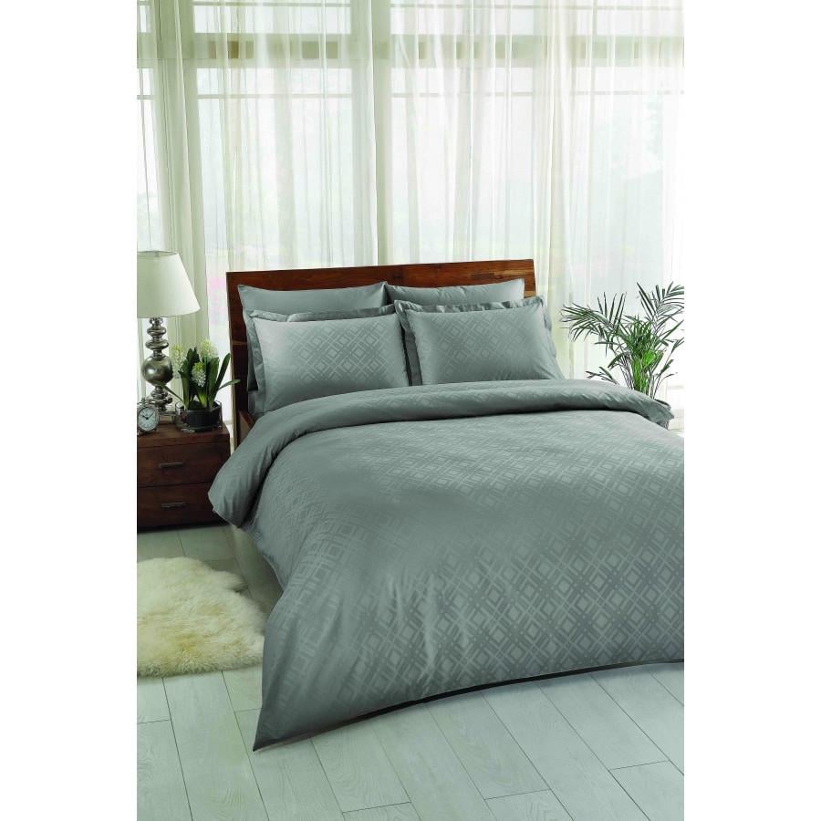 Постельное белье TAC Vision antrasite евро (svt-2000022223072)