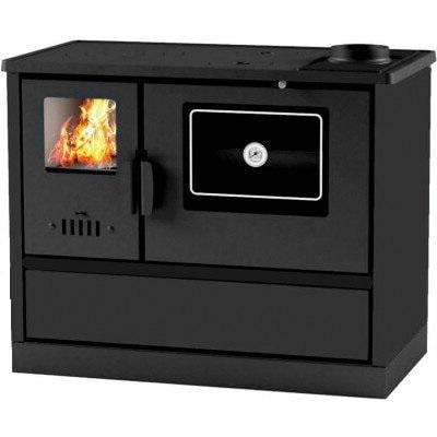 Печь отопительно-варочная Hosseven 4020 Q 7,9 кВт 130 мм Black (25365305)