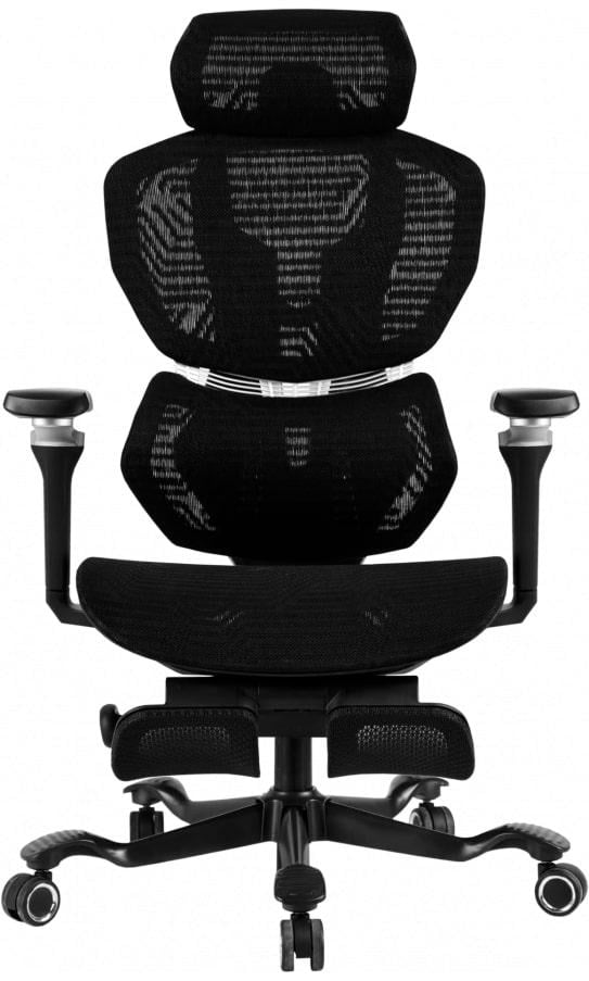 Кресло геймерское GT Racer X-7001 Black/Yellow - фото 5