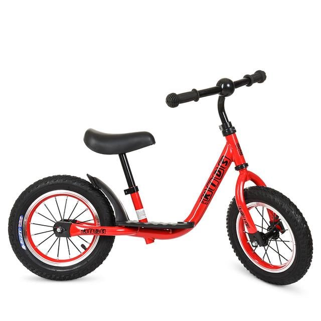 Біговел дитячий PROFI KIDS M 4067 на сталевій рамі 12" Червоний