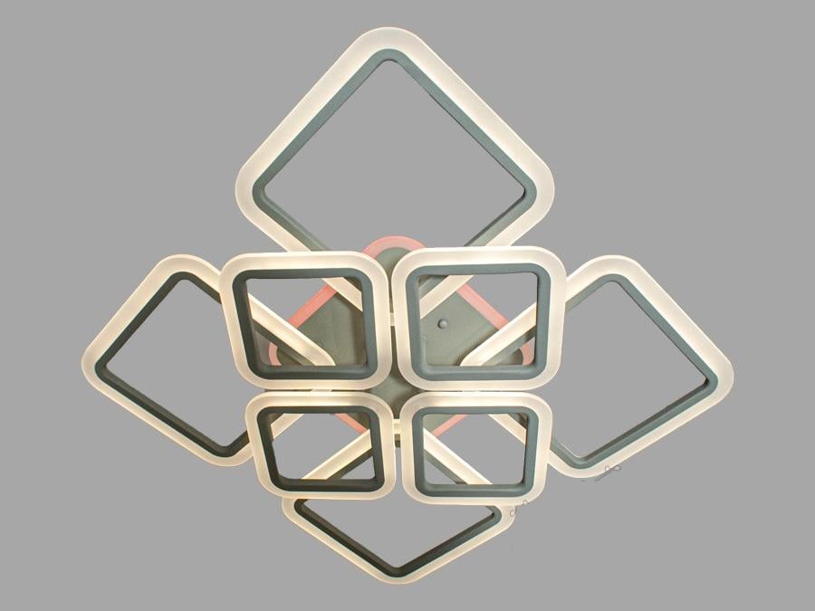 Люстра потолочная Octav с диммером и RGB подсветкой 135 Вт (A3011/4+4A CF)