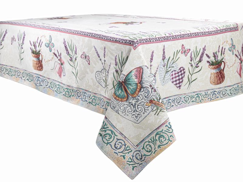 Скатертина гобелен Lefard Lavander 140x320 см (732-173)