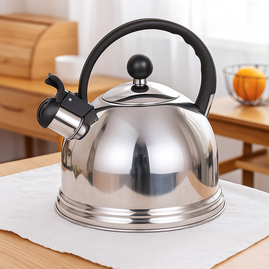 Чайник для плиты DoubleBase со свистком нержавеющая сталь/двойное дно 2,5 л (28410807) - фото 9 Чайник для плиты DoubleBase со свистком нержавеющая сталь/двойное дно 2,5 л (28410807) - фото 9