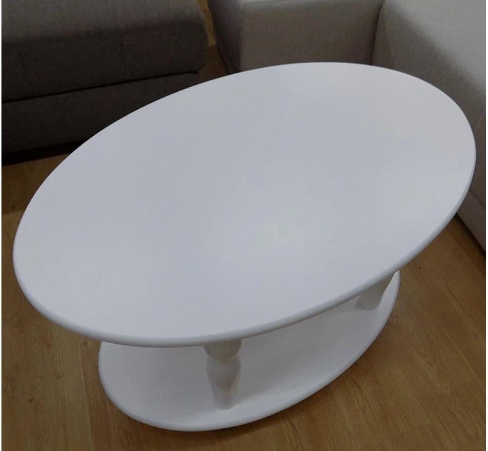 Журнальний столик Мікс Меблі Прадо Ультра МДФ/дерево 920х570х600 мм Білий - фото 2 Журнальний столик Мікс Меблі Прадо Ультра МДФ/дерево 920х570х600 мм Білий - фото 2