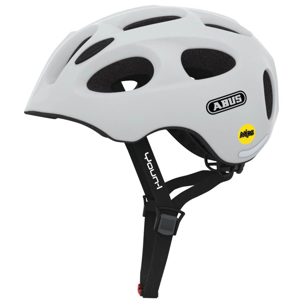 Велосипедний дитячий шолом ABUS YOUN-I MIPS S 48-54 Polar Matt (388095)