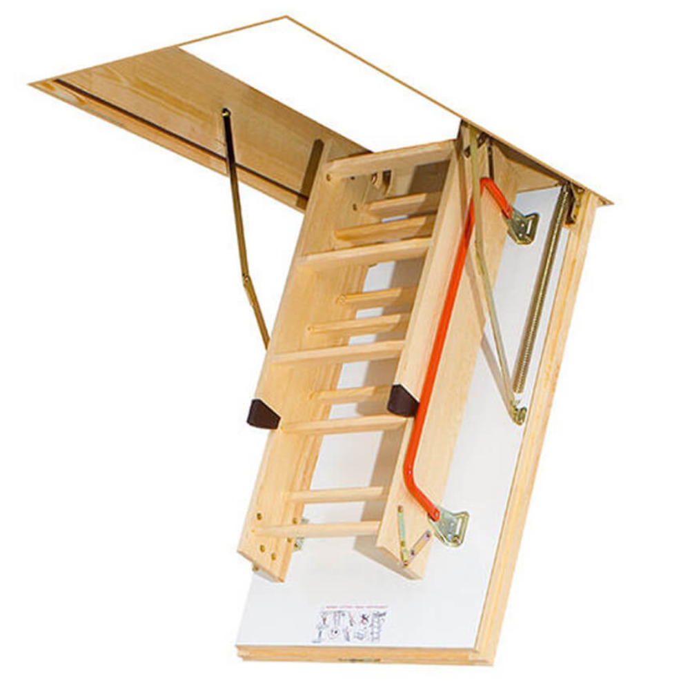 Сходи на горище Fakro LTK Thermo 280 дерев'яні супертермоізоляційні 60х120 см (000004241) - фото 2 Сходи на горище Fakro LTK Thermo 280 дерев'яні супертермоізоляційні 60х120 см (000004241) - фото 2