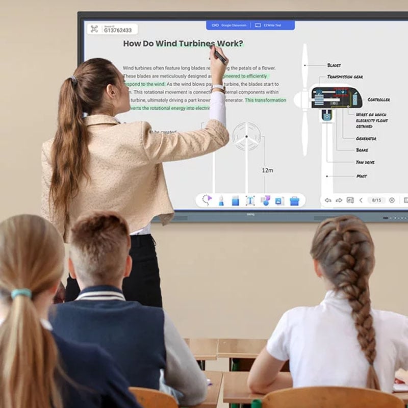 Интерактивная панель BenQ RE6504 дисплей 65" Android 13/8 64Gb (tf581) - фото 4