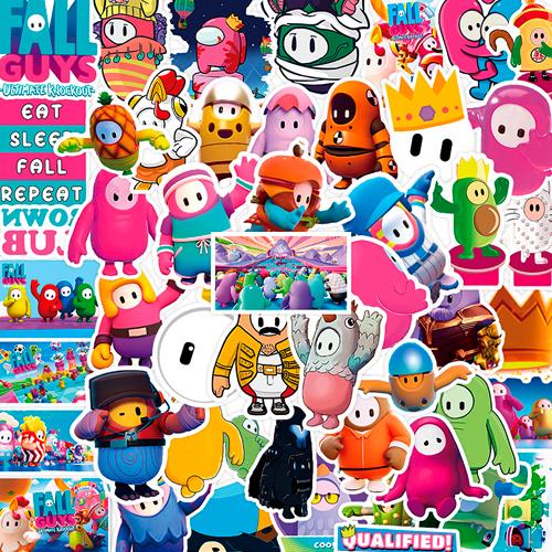 Набор наклеек Амонг Ас Among Us 50 шт.