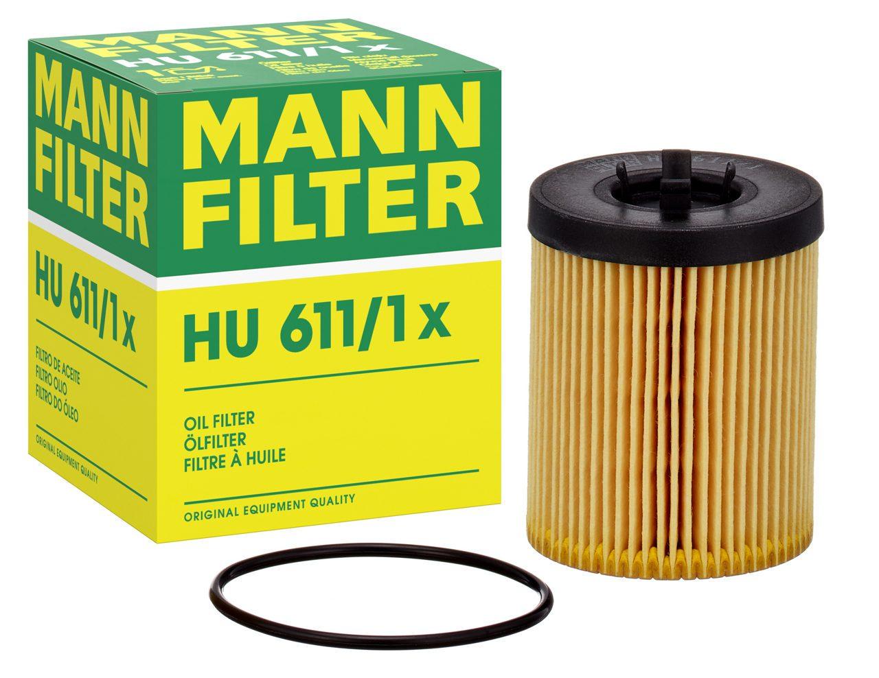 Фильтр смазки Mann-Filter (HU611/1X)