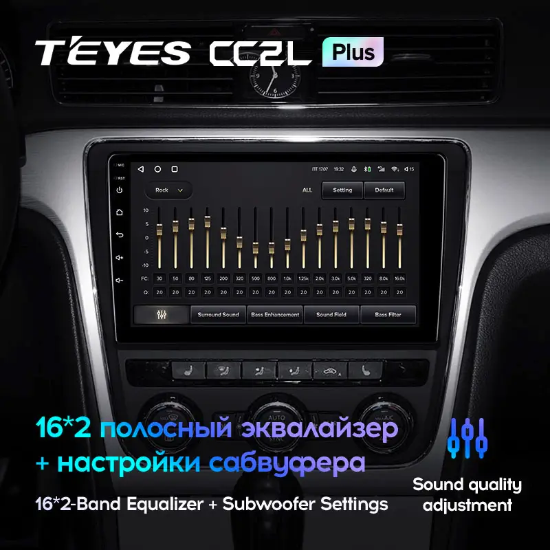 Автомагнитола штатная Teyes CC2L Plus для Volkswagen Passat 7 B7 2015-2018 Android 2/32 Гб Wi-Fi (1713308602) - фото 3