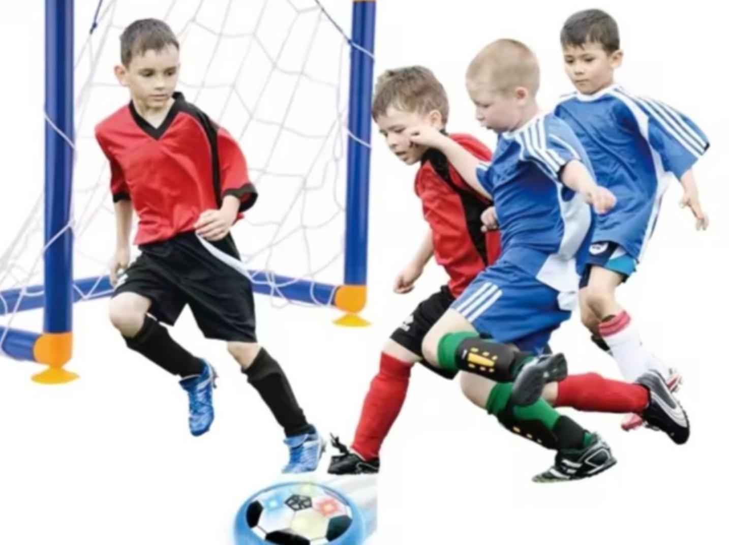 Аерофутбол з підсвічуванням і воротами Sport FootBALL 696-44 від батарейок АА (23714422) - фото 2 Аерофутбол з підсвічуванням і воротами Sport FootBALL 696-44 від батарейок АА (23714422) - фото 2