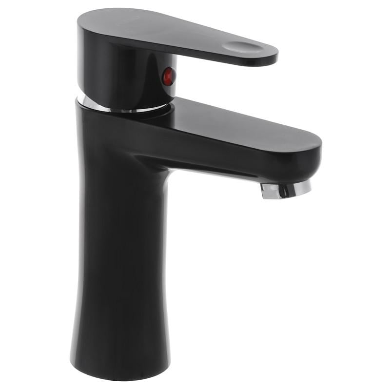 Смеситель для умывальника PLAMIX VEGA-001 без подводки Черный (PM0571)