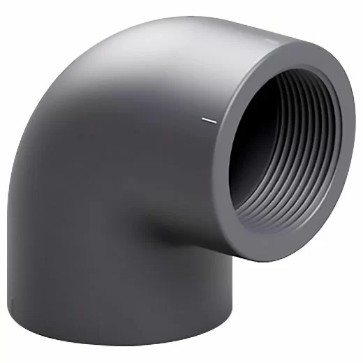 Коліно Effast RGRGOG090I ПВХ перехідне з внутрішнім різьбленням 90° d 90x3 (25317) Коліно Effast RGRGOG090I ПВХ перехідне з внутрішнім різьбленням 90° d 90x3 (25317)