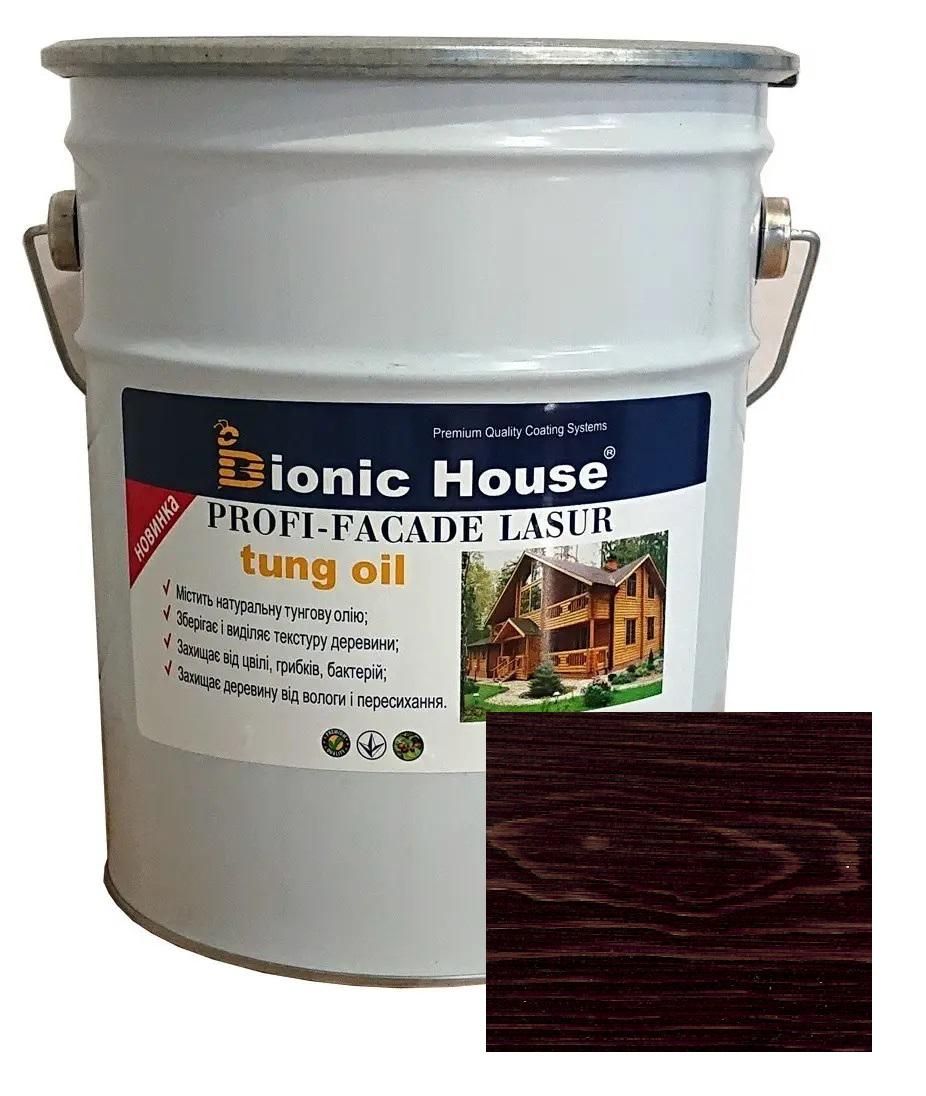 Фасадная краска-пропитка для дерева Bionic House с тунговым маслом 10 л Розовое дерево (18815357) - фото 1