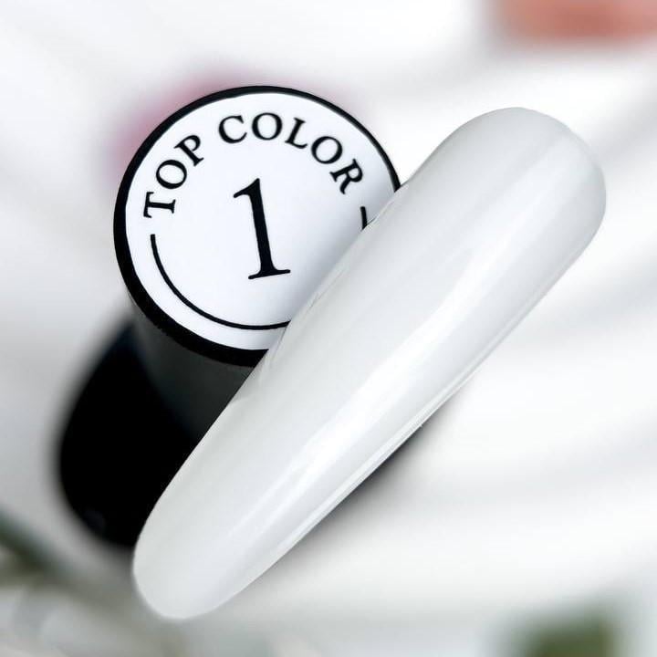 Топ камуфлирующий для гель-лака без липкого слоя Crooz Color Top № 01 8 мл Молочный