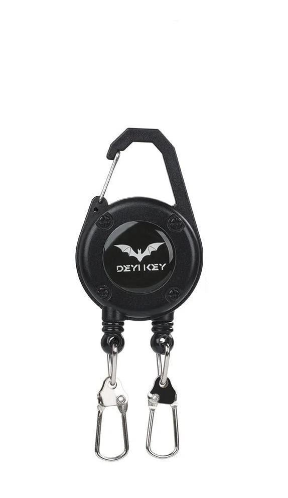 Ретрактор тактичний з карабіном та та двома тросиками (031238)