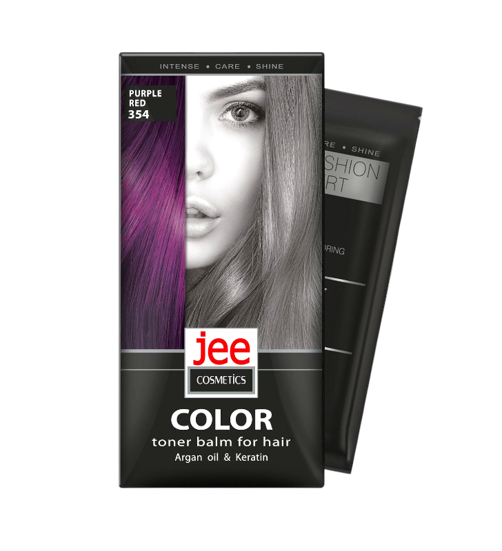 Тонуючий бальзам JEE Cosmetics 354 30 мл Фіолетово-червоний