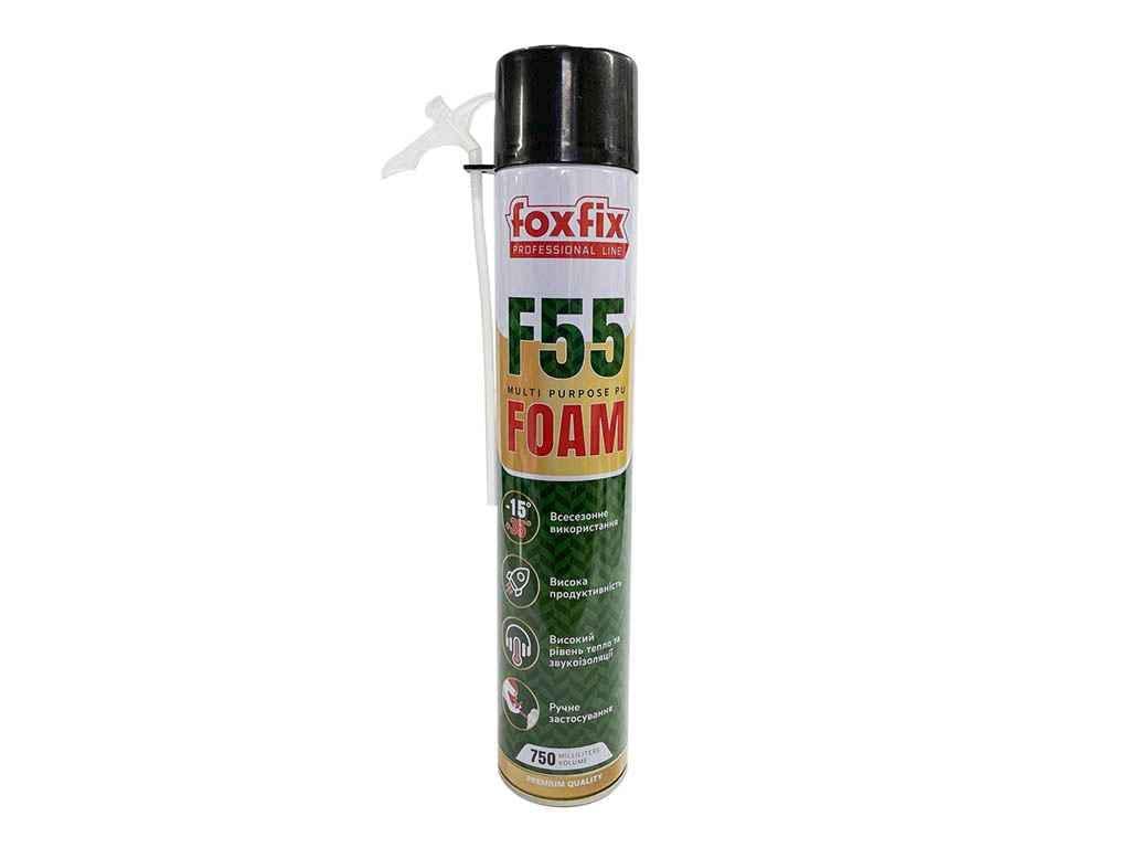 Пена монтажная FOXFIX ручная 750 мл всесезонная F55 700 г (971645)