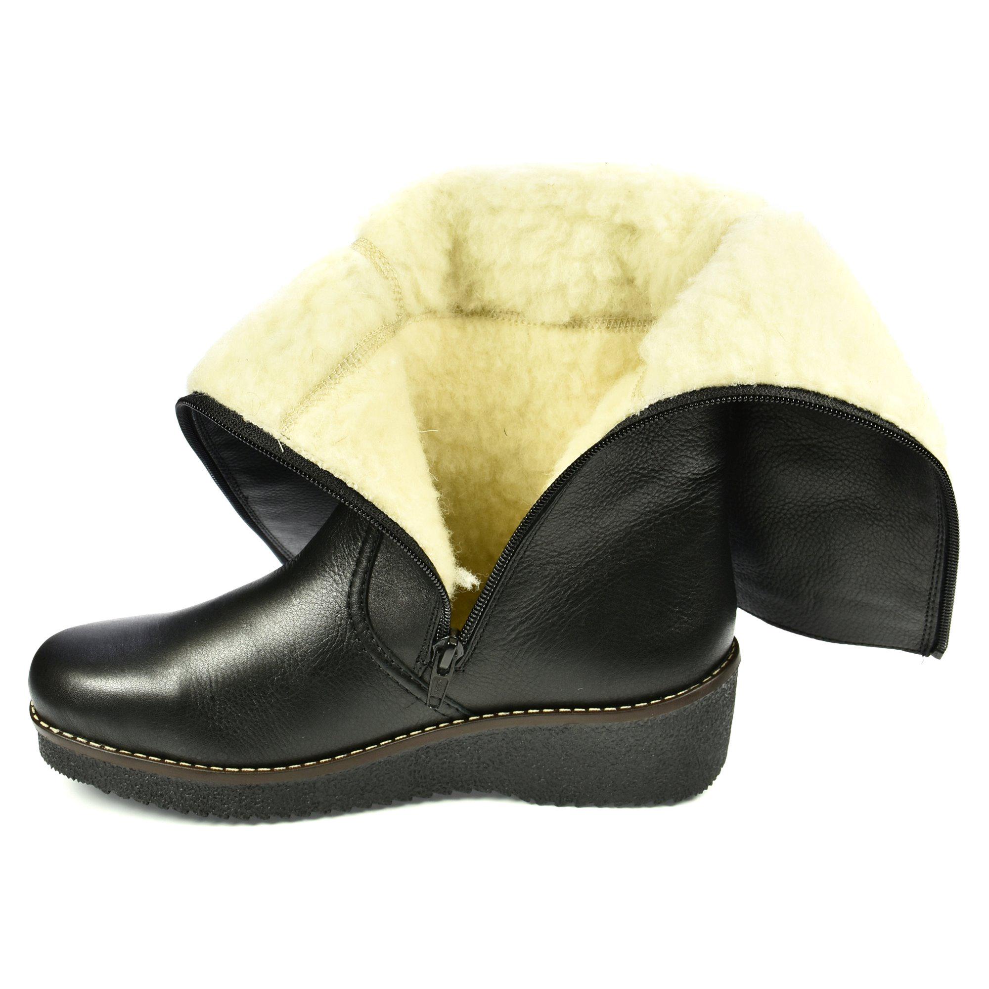 Чоботи жіночі зимові Rieker р. 36 Чорний (011337-36) - фото 5